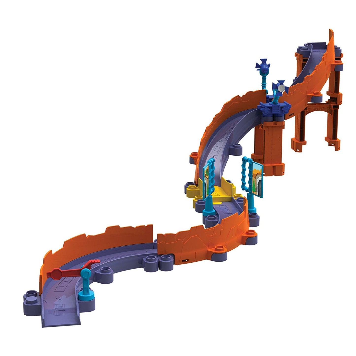 Chuggington Die-Cast Train Stunt Brewster Action Playset - buy-online