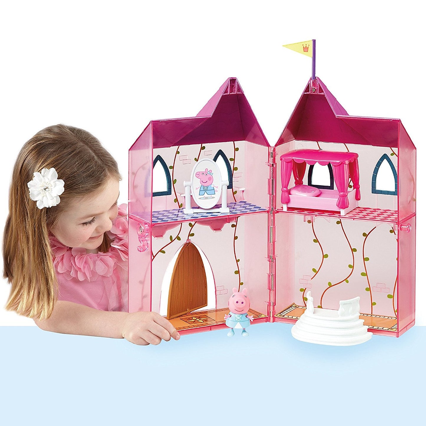 Peppa Pig Once Upon A Time Enchanting Tower Playset Toy - buy-online