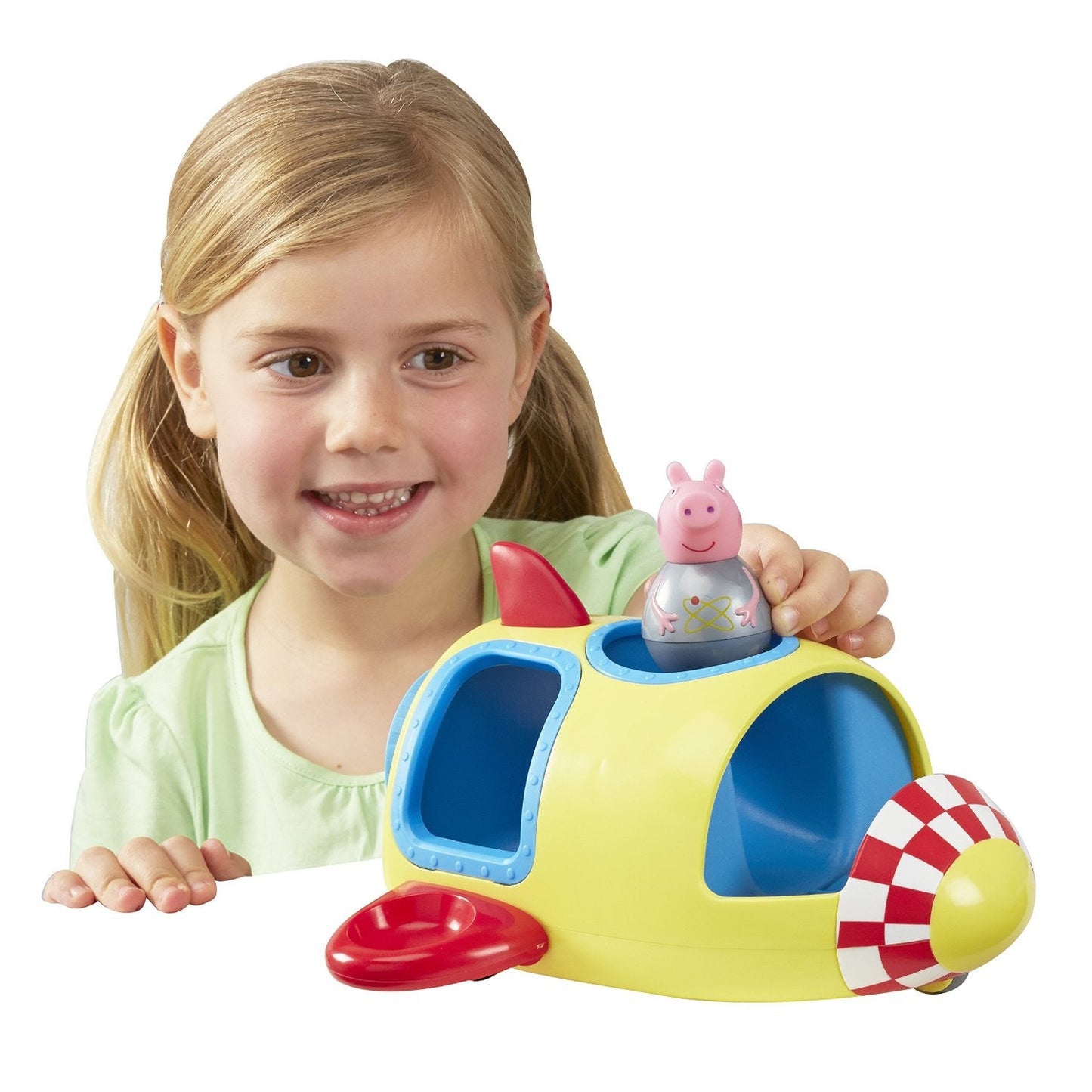 Peppa Pig Weebles Rockin' Rocket Playset - buy-online