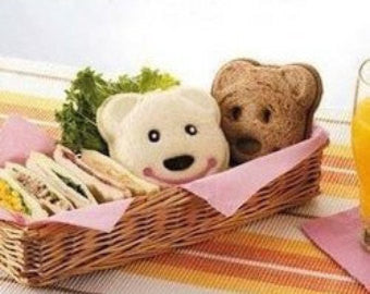 Teddy Bear Sandwich Mold Bread Cutter - buy-online