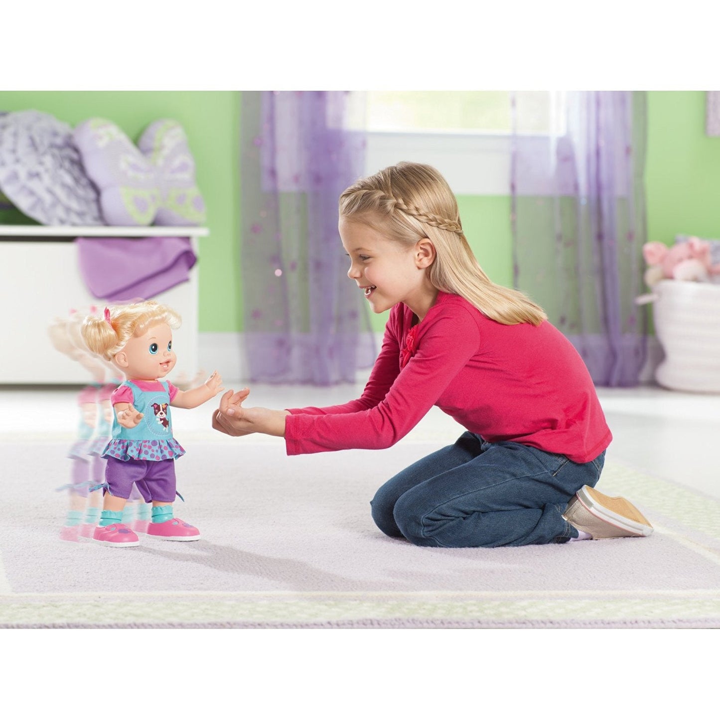 Baby Alive Wanna Walk Doll Walking n Talking Toy - buy-online