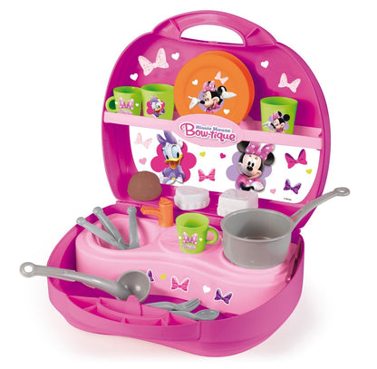Simba Smoby Minnie Mouse Bowtique Mini Kitchen Playset Toy - buy-online