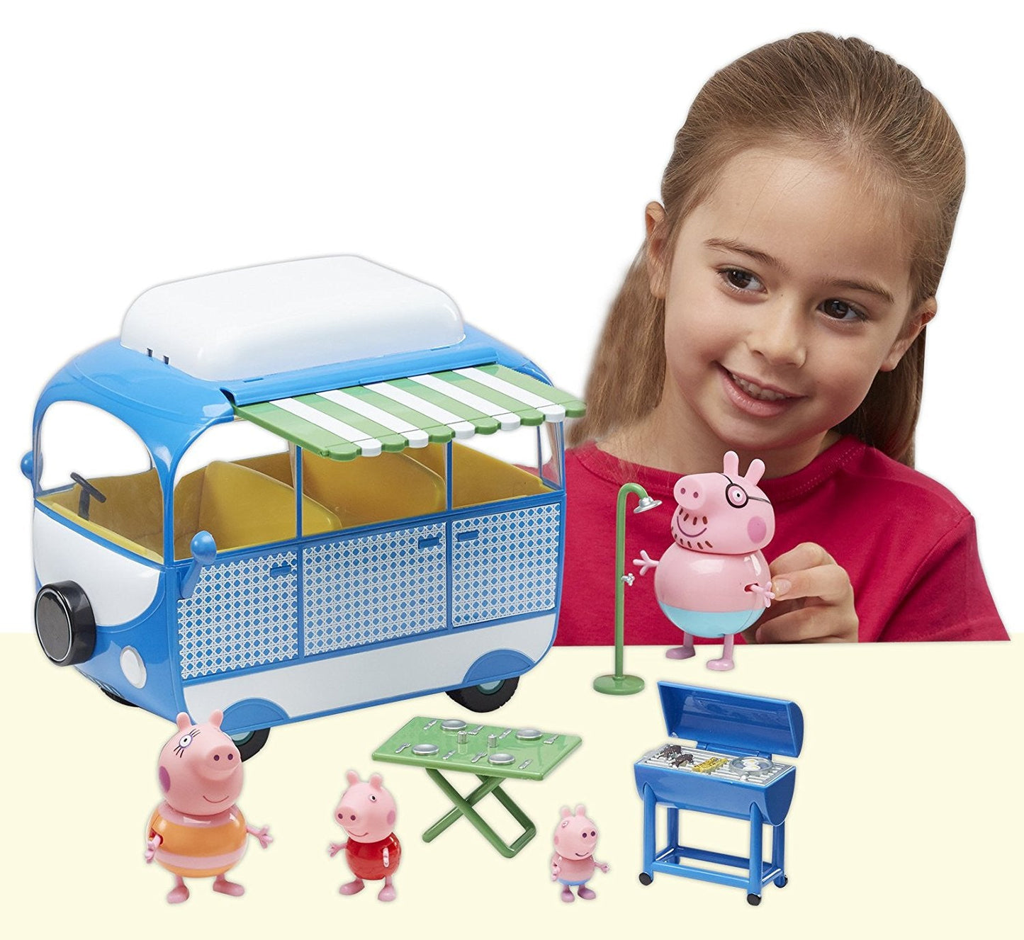 Peppa Pig Holiday Time Campervan Playset Toy - buy-online