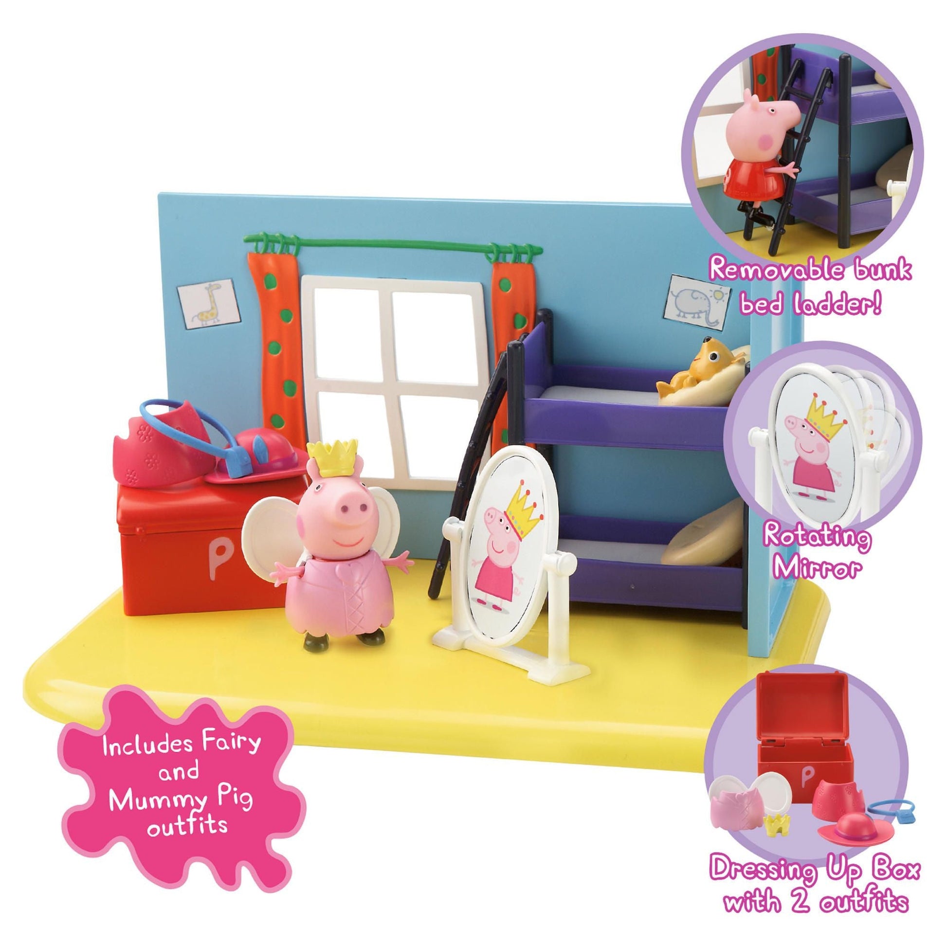 Peppa Pig Toys For Girls Age 3 To 5 Dress Up Activity Playset - buy-online