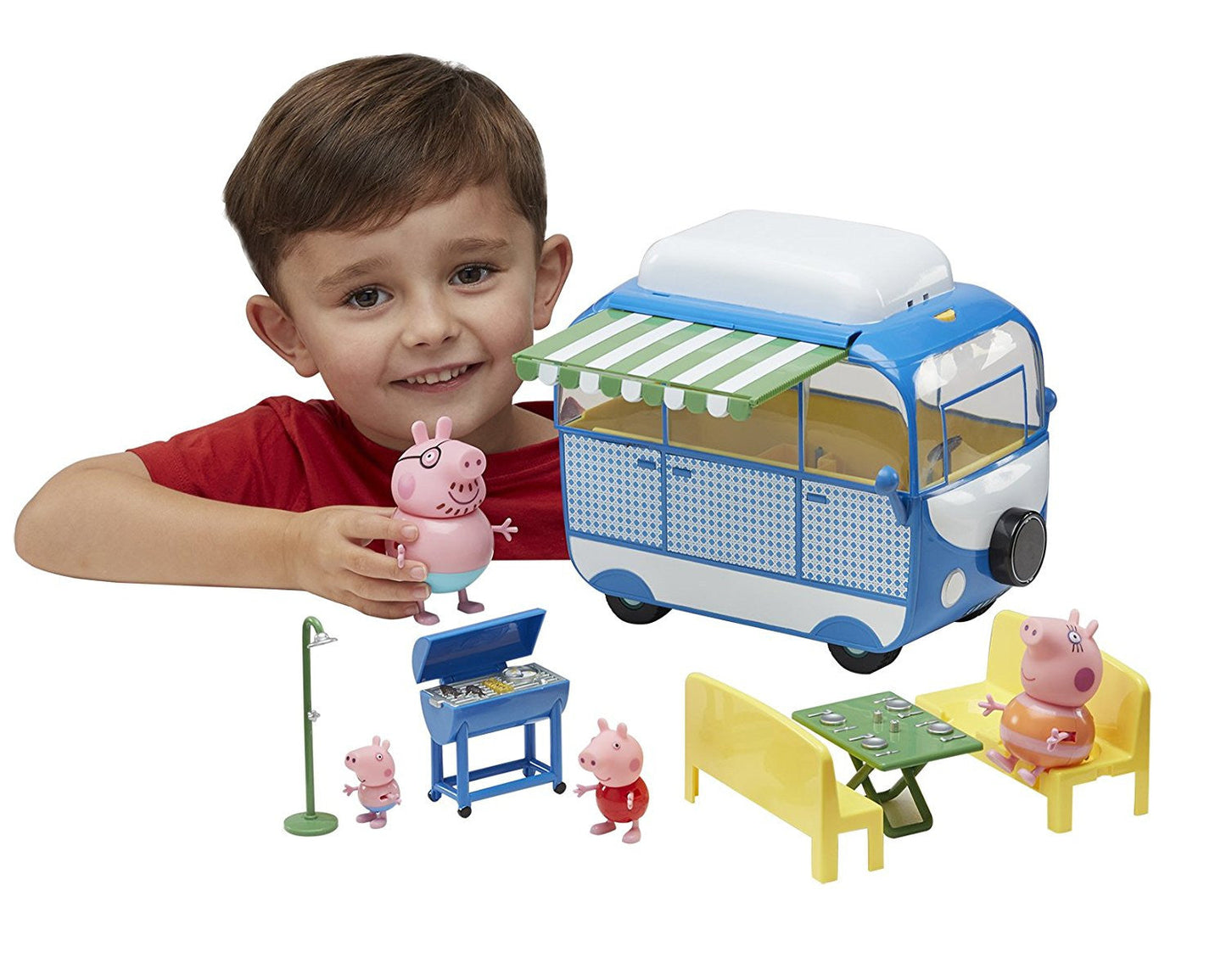 Peppa Pig Holiday Time Campervan Playset Toy - buy-online