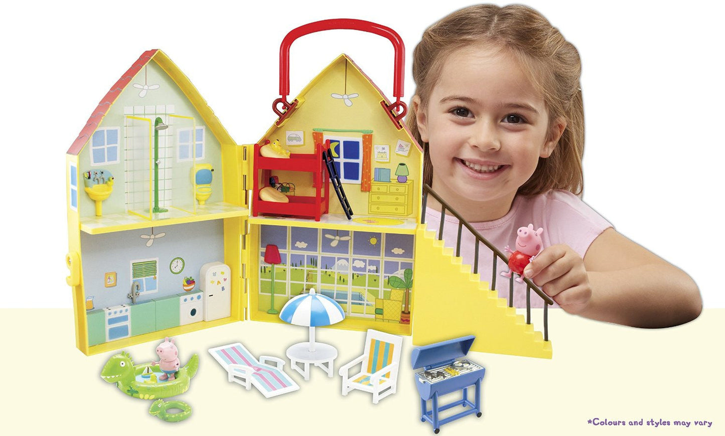 Peppa Pig Holiday Sunshine Villa House Playset Toy - buy-online