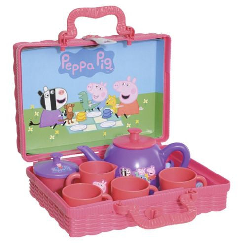 Peppa Pig Picnic Tea Set In Hamper - buy-online