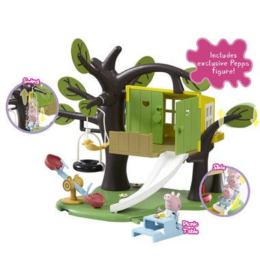 Peppa Pig Muddy Puddles Tree House Playset - buy-online