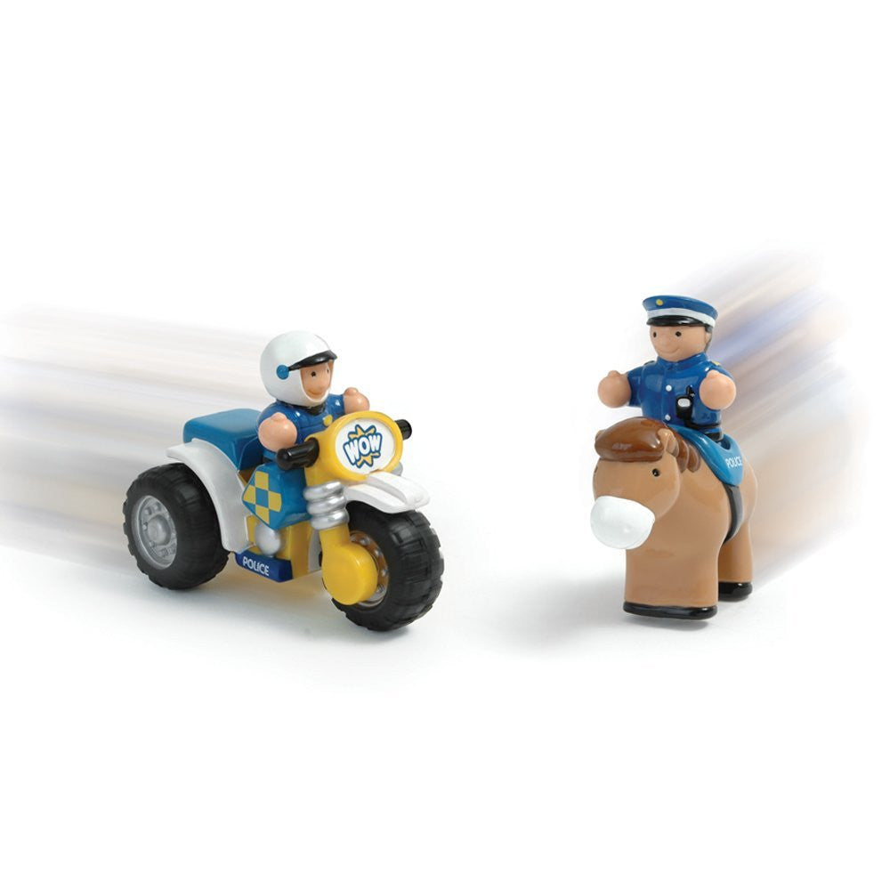 Wow Toys Police Patrol Riders, Bike And Horse Set - buy-online