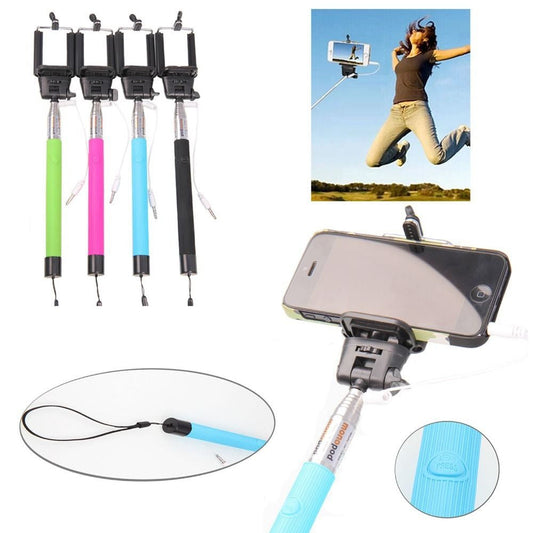 Selfie Stick Monopod Cable Take Pole - buy-online