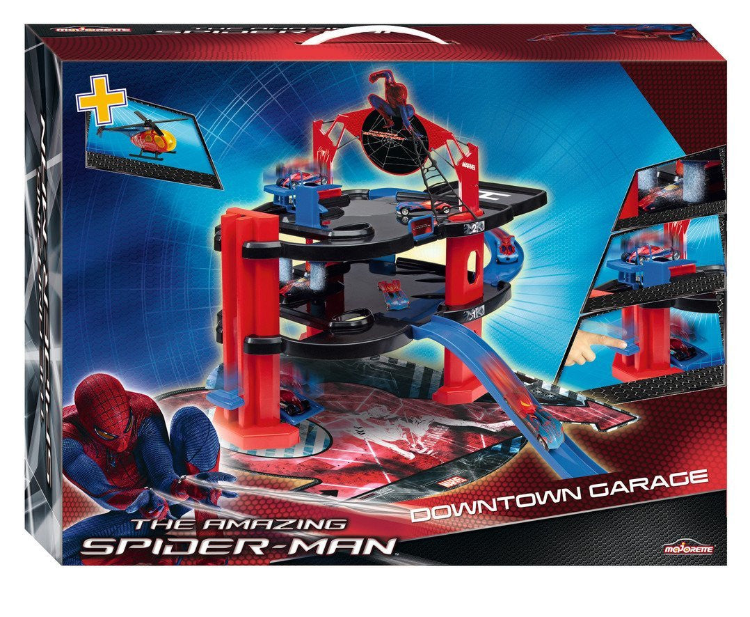 Majorette Spiderman Downtown Garage Parking Toy Playset - buy-online