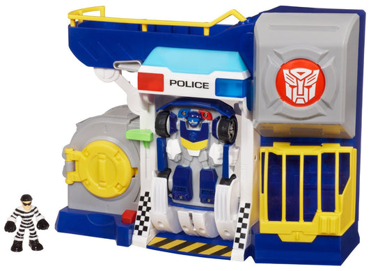 Transformers Rescue Bots & Robbers Police Headquarter Toy - buy-online