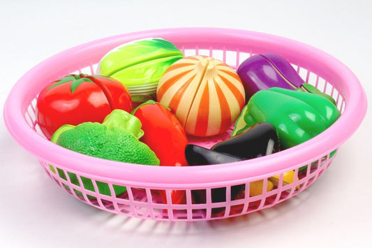 Plastic Velcro Vegetables Cutting Toys - buy-online