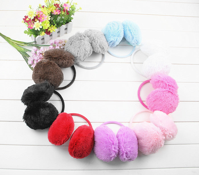 Winter Ear Muffs For Girls - buy-online